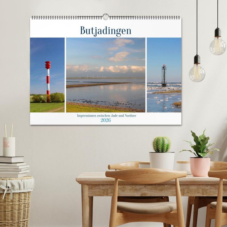 Produktbild: Butjadingen. Impressionen zwischen Jade und Nordsee (Wandkalender 2026 DIN A2 quer), CALVENDO Monatskalender