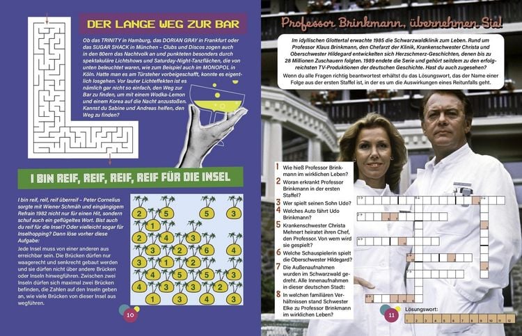 Produktbild: Die 80er R&auml;tselbuch