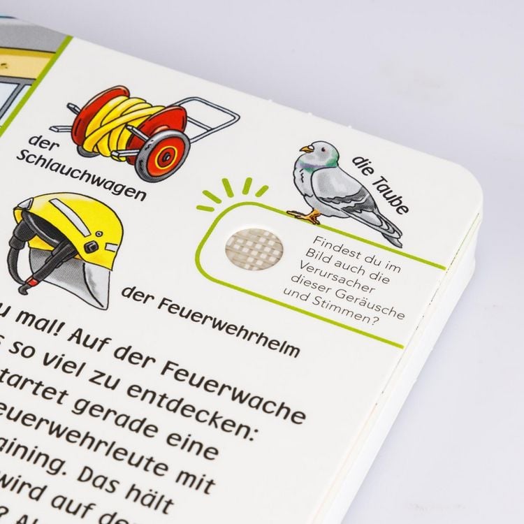 Produktbild: H&ouml;r mal (Soundbuch): Wimmelbuch: Feuerwehr