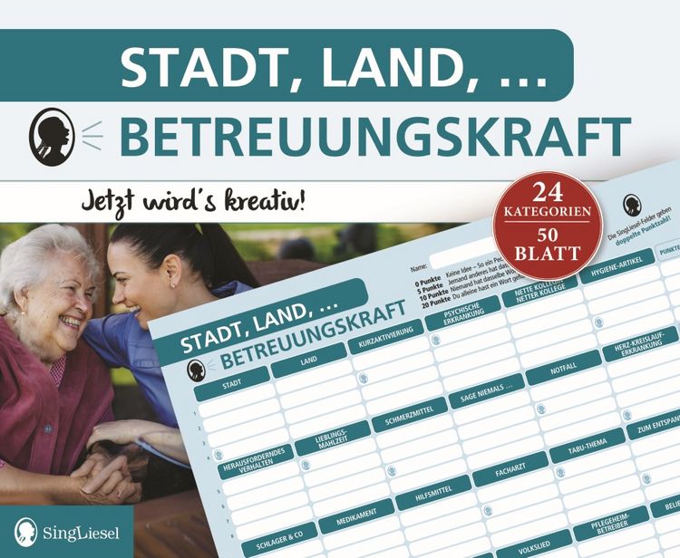 Produktbild: Stadt, Land, Betreuungskraft
