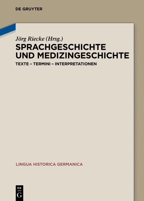 Produktbild: Sprachgeschichte und Medizingeschichte