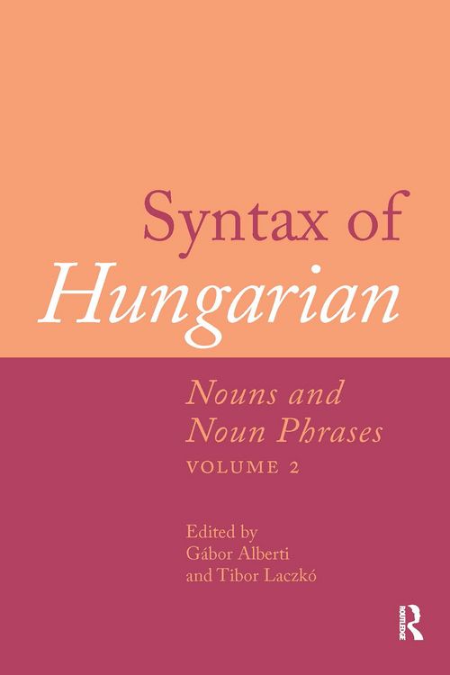 Produktbild: Syntax of Hungarian