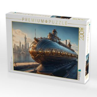 Produktbild: CALVENDO Puzzle Submarine beim Stapellauf | 2000 Teile Lege-Gr&ouml;&szlig;e 90x67cm Foto-Puzzle f&uuml;r gl&uuml;ckliche Stunden