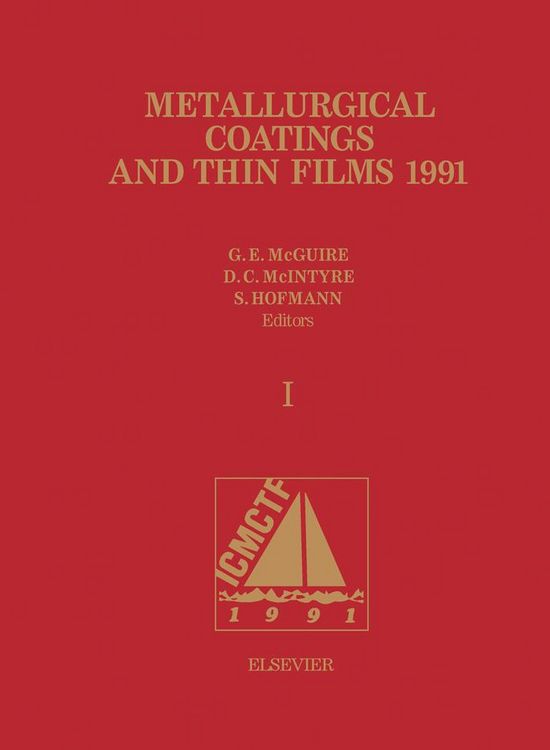 Produktbild: Metallurgical Coatings and Thin Films 1991