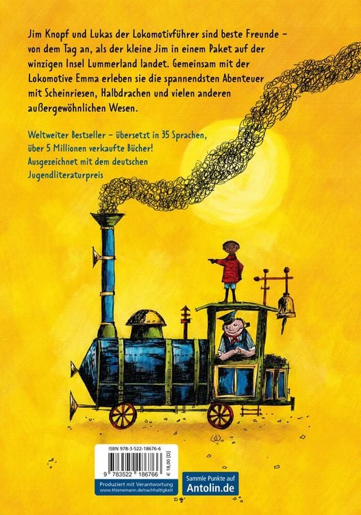 Produktbild: Jim Knopf: Jim Knopf und Lukas der Lokomotivf&uuml;hrer