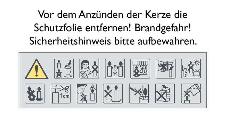 Produktbild: Stumpenkerze - Ein Licht f&uuml;r dich