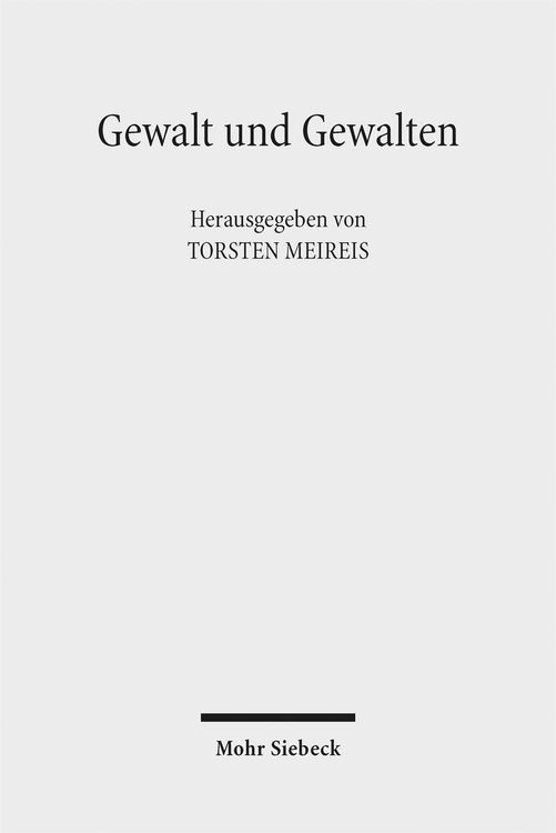 Produktbild: Gewalt und Gewalten