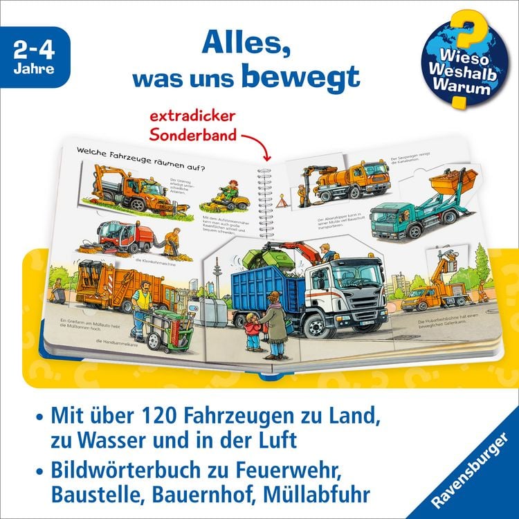 Produktbild: Wieso? Weshalb? Warum? Sonderband - Mein junior-Lexikon: Fahrzeuge