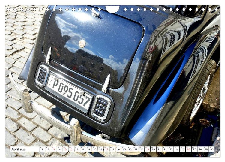 Produktbild: MG Classics - Britische Oldtimer in Kuba (Wandkalender 2026 DIN A4 quer), CALVENDO Monatskalender