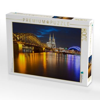 Produktbild: CALVENDO Puzzle K&ouml;lner Dom | 1000 Teile Lege-Gr&ouml;&szlig;e 64x48cm Foto-Puzzle f&uuml;r gl&uuml;ckliche Stunden