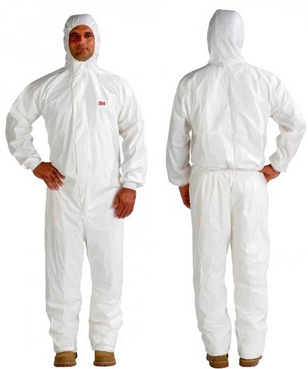 Produktbild: 3M 4545L Schutzanzug 4545 Kleider-Gr&ouml;&szlig;e: L Wei&szlig;