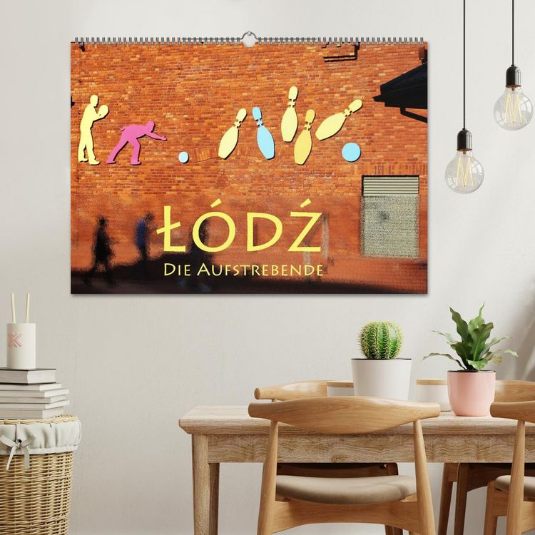 Produktbild: Lodz, die Aufstrebende (Wandkalender 2026 DIN A2 quer), CALVENDO Monatskalender