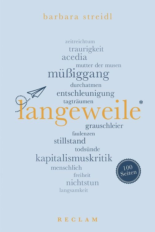 Produktbild: Langeweile. 100 Seiten