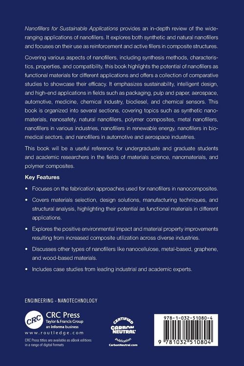 Produktbild: Nanofillers for Sustainable Applications