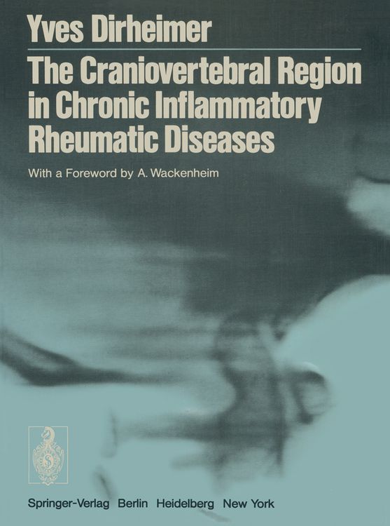 Produktbild: The Craniovertebral Region in Chronic Inflammatory Rheumatic Diseases