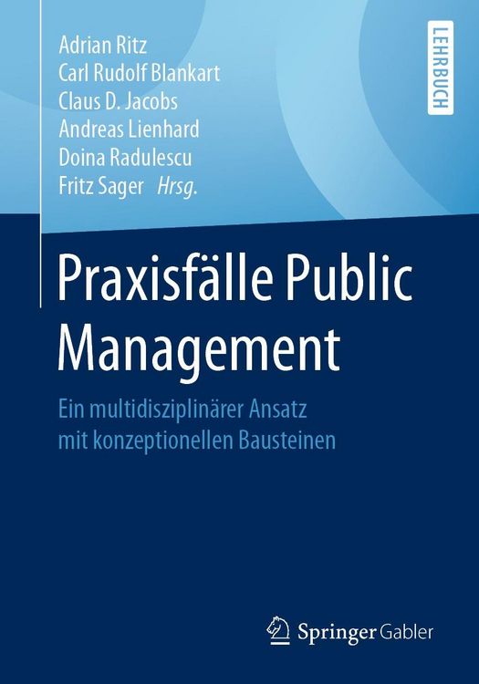 Produktbild: Praxisf&auml;lle Public Management