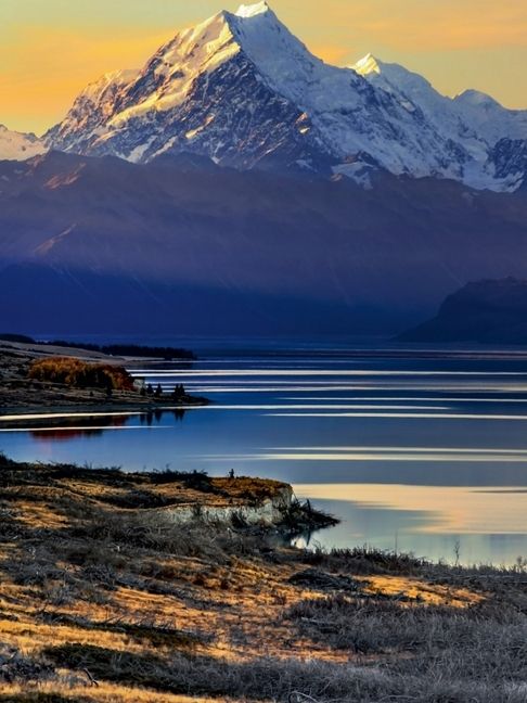 CALVENDO Puzzle „Abends Am Mount Cook, Neuseeland“ – 1000 Teile, 48x64 Cm, Premium-Qualität Aus Europa