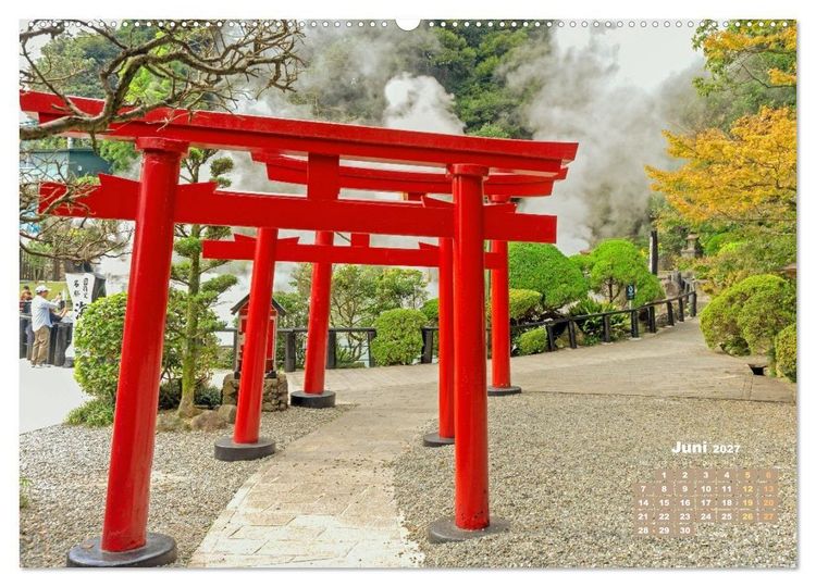 Produktbild: Japan: Entdecken Sie gelebte Tradition und einzigartige Naturwunder (hochwertiger Premium Wandkalender 2027 DIN A2 quer), Kunstdruck in Hochglanz