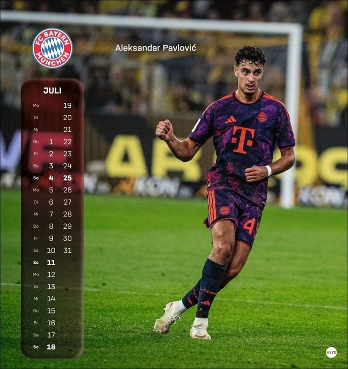 Produktbild: FC Bayern M&uuml;nchen Postkartenkalender 2027