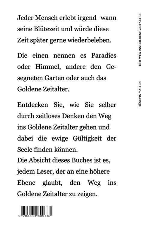 Produktbild: Der Weg ins Goldene Zeitalter