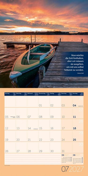 Produktbild: Momente f&uuml;r Dich Kalender 2027 - 30x30 - Art12