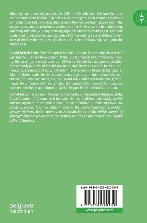 Produktbild: Practising CSR in the Middle East