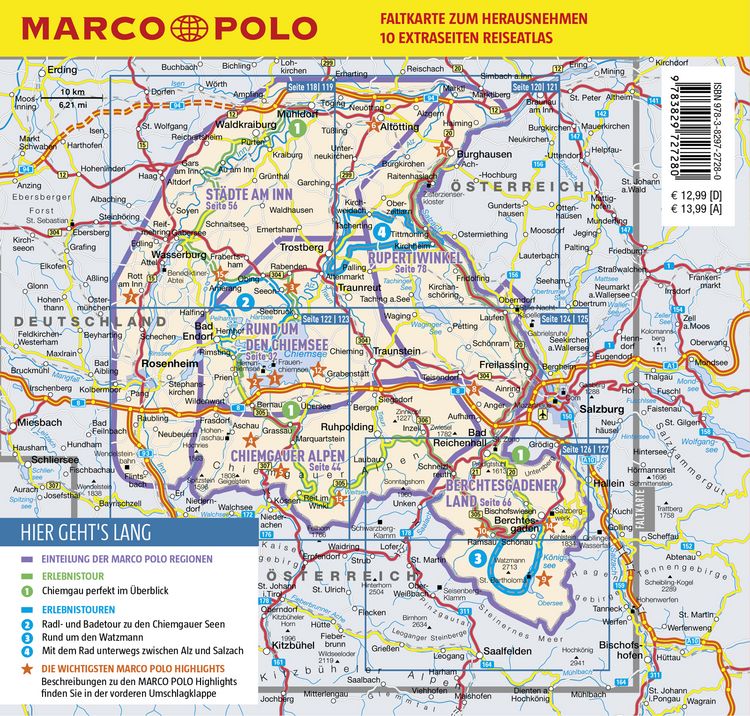 Produktbild: MARCO POLO Reisef&uuml;hrer Chiemgau, Berchtesgadener Land