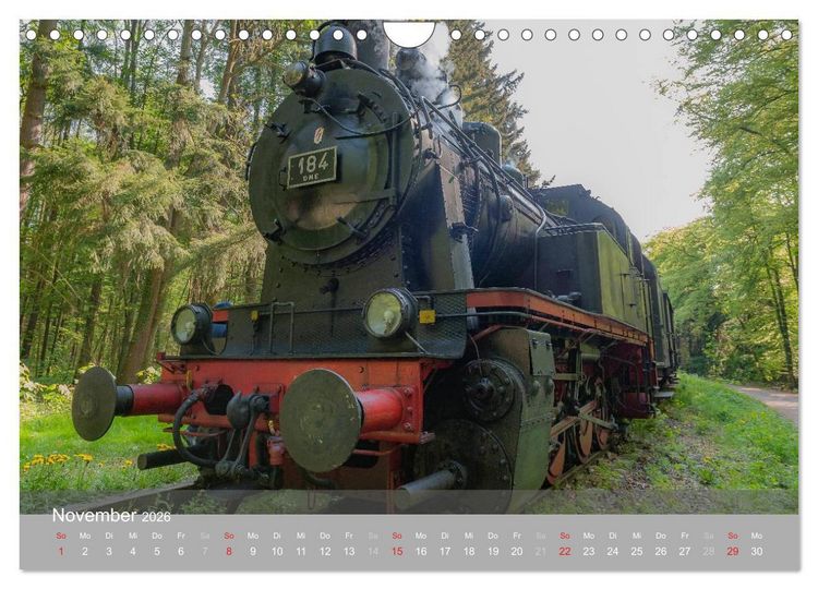 Produktbild: F&uuml;r Liebhaber des Dampfes (Wandkalender 2026 DIN A4 quer), CALVENDO Monatskalender