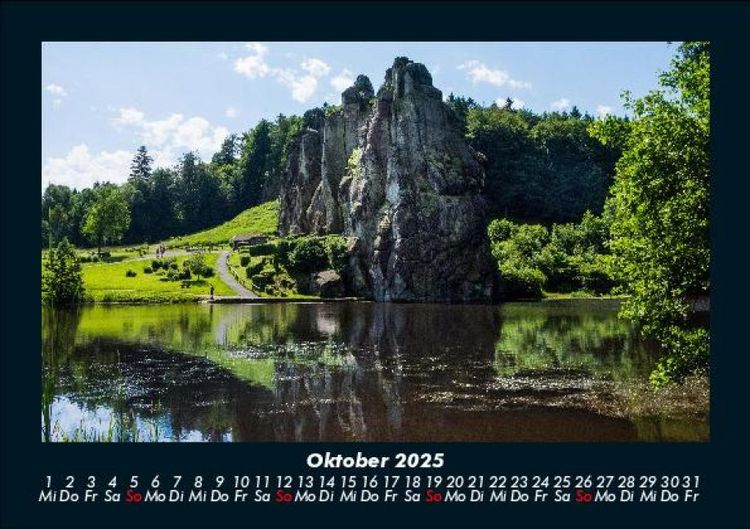 Produktbild: Die Seen der Erde 2025 Fotokalender DIN A5