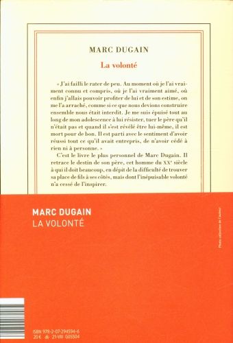 Produktbild: La volont&eacute;