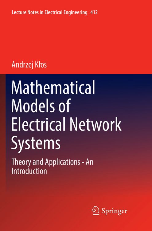 Produktbild: Mathematical Models of Electrical Network Systems