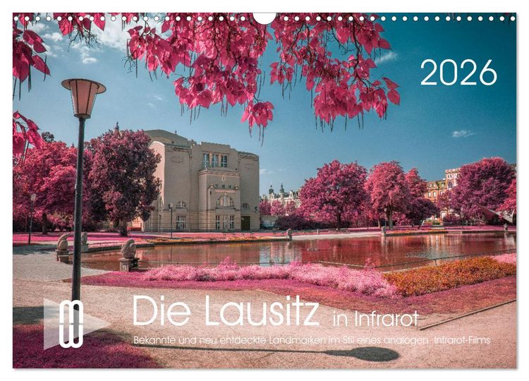 Produktbild: Die Lausitz durch den Infrarotfilter (Wandkalender 2026 DIN A3 quer), CALVENDO Monatskalender