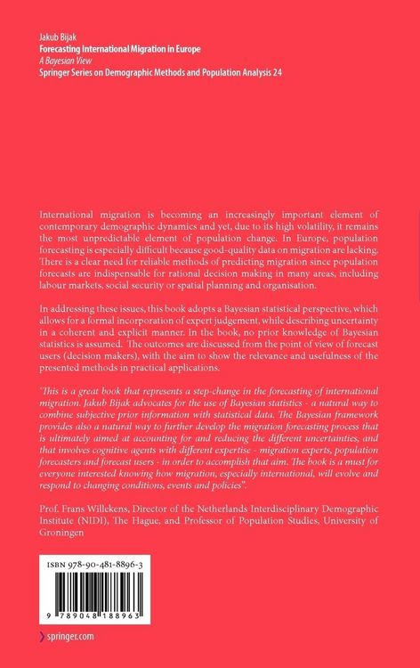 Produktbild: Forecasting International Migration in Europe: A Bayesian View