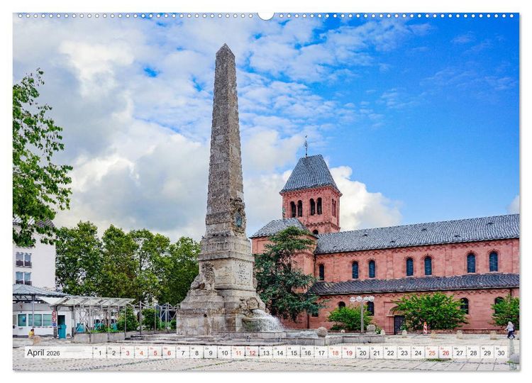 Produktbild: Worms Impressionen (Wandkalender 2026 DIN A2 quer), CALVENDO Monatskalender