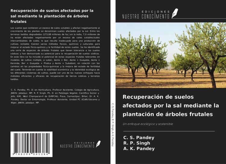 Produktbild: Recuperaci&oacute;n de suelos afectados por la sal mediante la plantaci&oacute;n de &aacute;rboles frutales