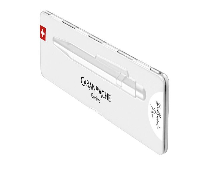 Produktbild: Caran d'Ache Kugelschreiber 849 POPLINE wei&szlig;