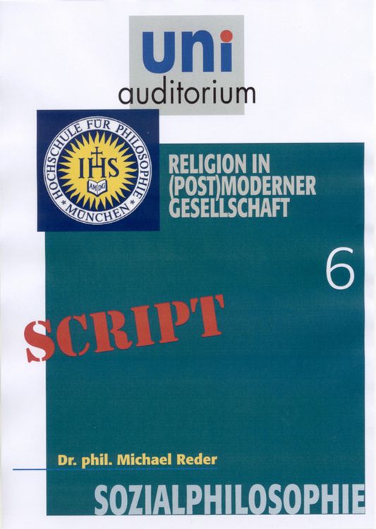 Produktbild: Sozialphilosophie, Teil 6