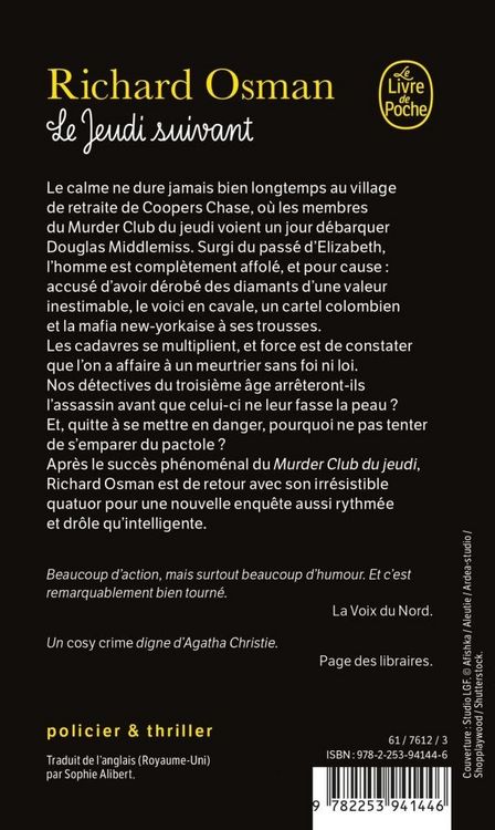 Produktbild: Le murder club enqu&ecirc;te