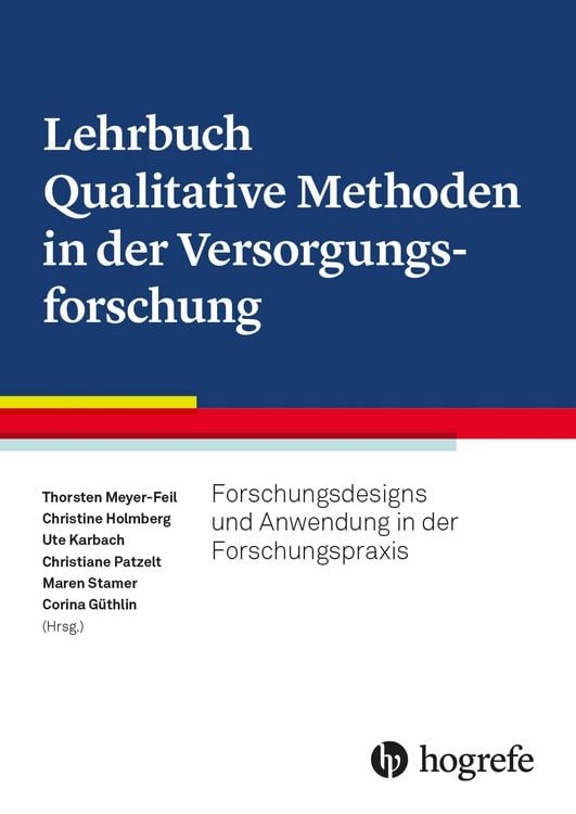 Produktbild: Lehrbuch Qualitative Methoden in der Versorgungsforschung