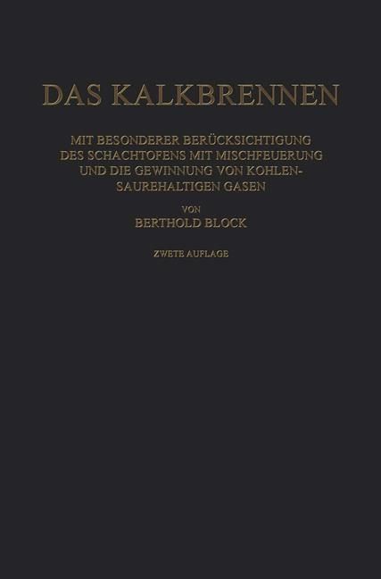 Produktbild: Das Kalkbrennen