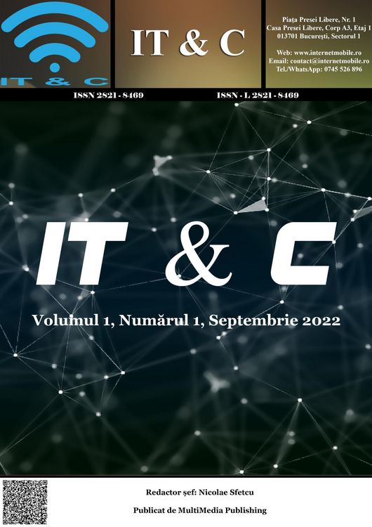 Produktbild: IT & C, Volumul 1, Numarul 1, Septembrie 2022