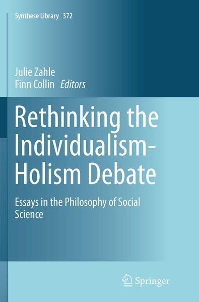Produktbild: Rethinking the Individualism-Holism Debate