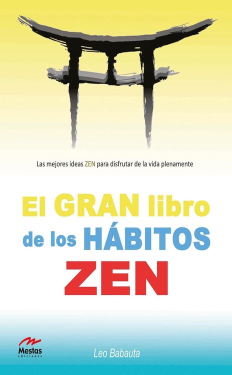 Produktbild: El gran libro de los h&aacute;bitos zen