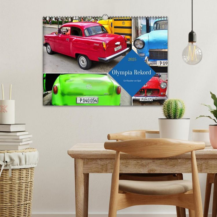 Produktbild: Olympia Rekord - Ein Klassiker von Opel (Wandkalender 2025 DIN A3 quer), CALVENDO Monatskalender