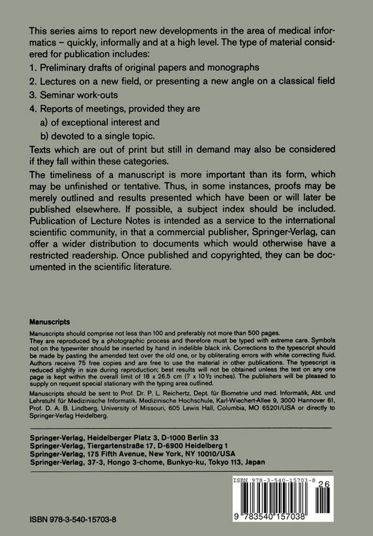 Produktbild: Methodical Problems in Early Detection Programmes