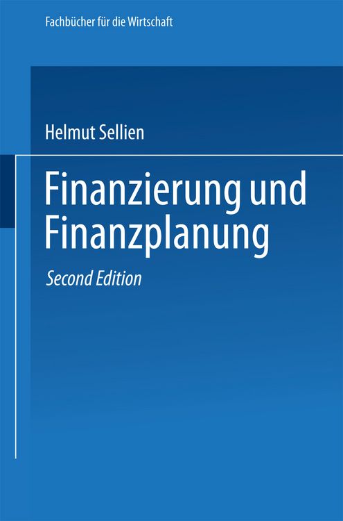 Produktbild: Finanzierung und Finanzplanung