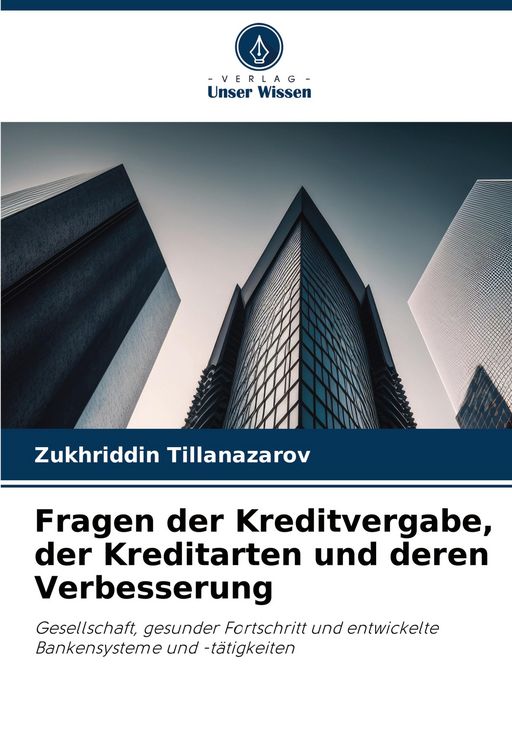 Produktbild: Fragen der Kreditvergabe, der Kreditarten und deren Verbesserung