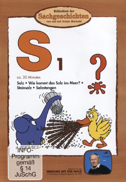 Produktbild: S1 - Salz/Wie kommt das Salz ins Meer?/Steinsalz/Salzstangen (Bibliothek der Sachgeschichten)