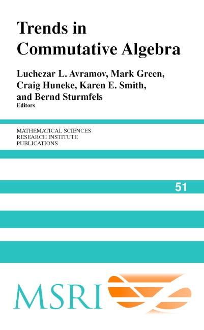 Produktbild: Trends in Commutative Algebra