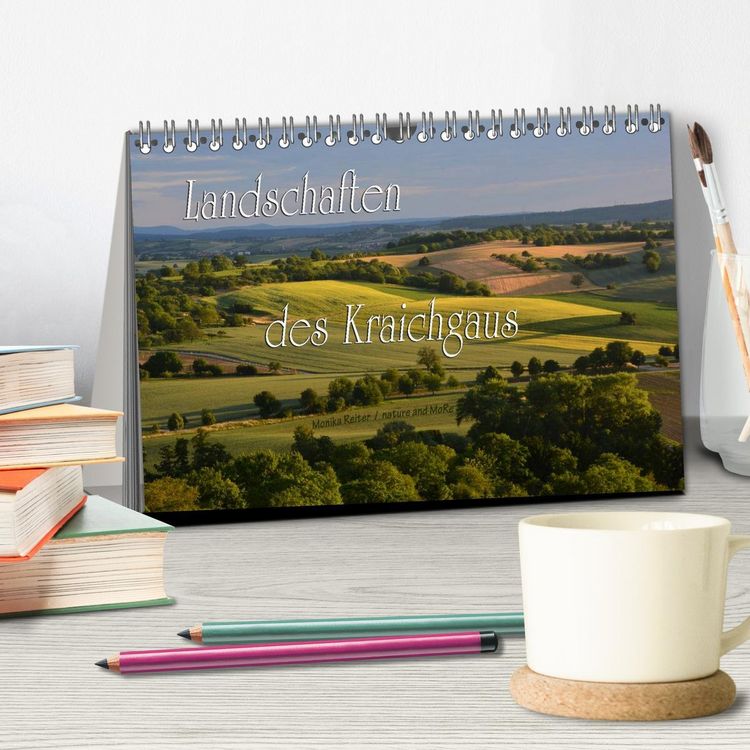 Produktbild: Landschaften des Kraichgaus (Tischkalender 2026 DIN A5 quer), CALVENDO Monatskalender